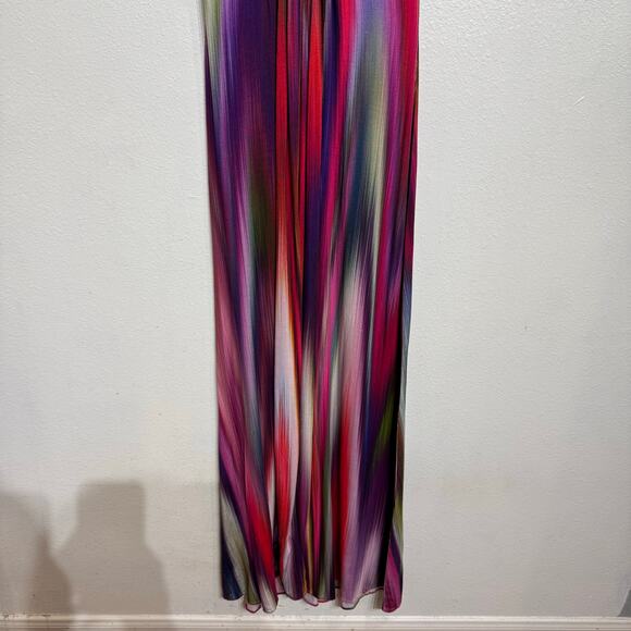 REVOLVE Sky Purple Jolima Braided Halter Maxi Dress Sz M - Picture 4 of 12